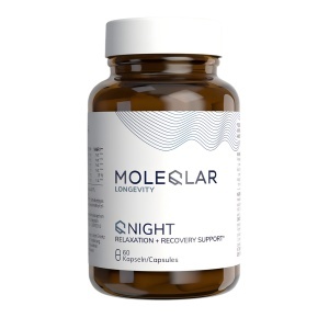 QNIGHT MoleQlar cu KSM-66®, magneziu și CherryPURE® | 60 capsule - Img 1