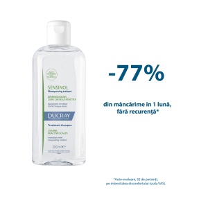 Sampon pentru Scalp Sensibil Sensinol, 200 ml – Ducray - Img 2
