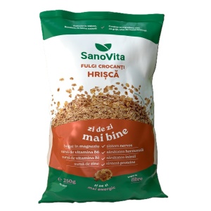 Sanovita Fulgi de Hrișcă Crocanți, 250 g