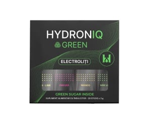 Săruri de rehidratare Hydroniq Green, 28 plicuri, Laboratoarele Remedia