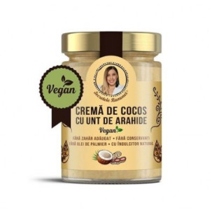 SECRETELE RAMONEI Crema suprema Cocos & arahide x 350g