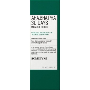 Ser facial AHA-BHA-PHA 30 Days Miracle pentru ten mixt și gras, 50 ml, Some By Mi - Img 3