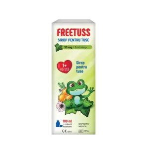 Sirop Freetuss pentru Tuse Copii, 100 ml, Vedra - Img 2