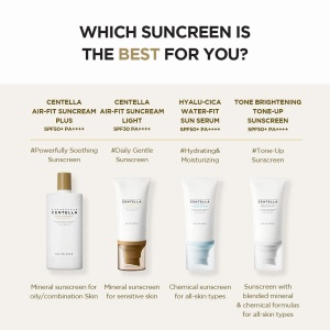Skin1004 Madagascar Centella Air-Fit SunCream Light SPF 30 PA++++, crema solara minerala, 50 ml - Img 4