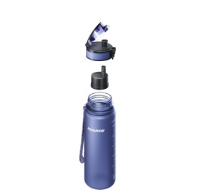 Sticla filtranta Aquaphor City 650 ml, Bleumarin, cu filtru inclus 150 L - Img 2
