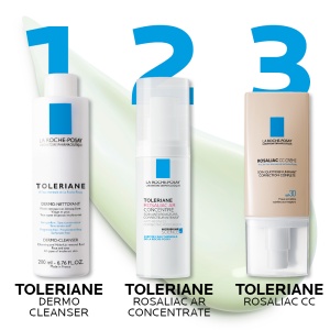 Toleriane Rosaliac AR Crema Concentrat Intensiv Ten Sensibil cu Roseata, 40 ml, La Roche-Posay - Img 3