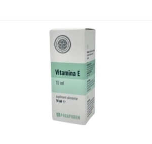 Vitamina E soluție uleioasă, 10 ml, Parapharm