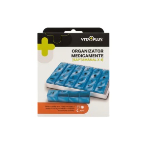 VitaPlus Organizator de Medicamente pentru 7 Zile