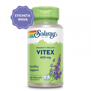 Vitex 400 mg Solaray, 100 capsule, Secom - Img 2