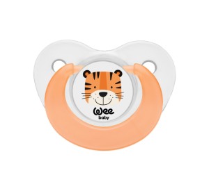 WEE BABY Suzete din silicon forma ortodontica nr.1 - 319 - Img 1