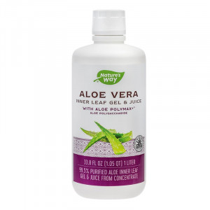 Aloe Vera Gel Juice Natures Way, 1000 ml, Secom - Img 2