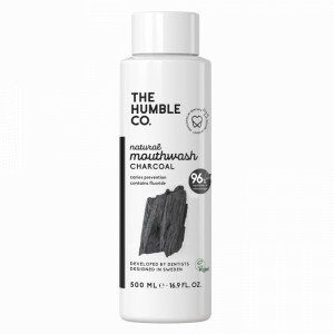 Apa de gura cu carbune 500ml Humble