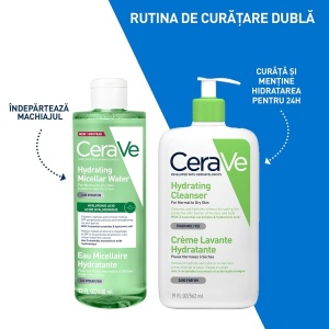 Apă micelară hidratantă pentru ten normal și uscat, 400 ml, CeraVe - Img 13
