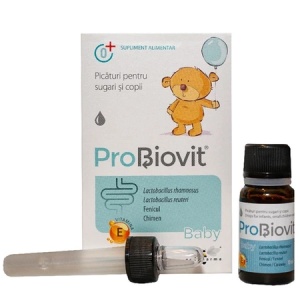 Apipharma Probiovit Baby picaturi cu probiotice pentru sugari si copii, 10 ml