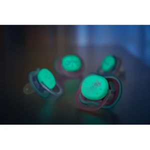 Avent Suzete fosforescente Ultra Air SCF376/14 pentru 6-18 luni Rosu/Albastru, 2 bucati - Img 3