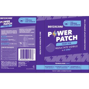 Benzacare Power Patch Fast Fix plasturi pentru cosuri cu acid salicilic, 36 bucati - Img 3