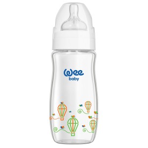 Biberon 280 ml gura larga termorezistent - cod 141, Wee Baby - Img 3