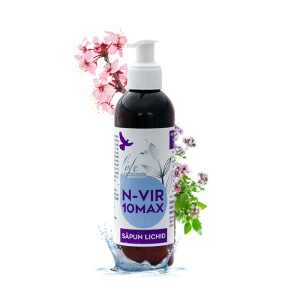BIONOVATIV N-Vir 10Max sapun lichid 200ml
