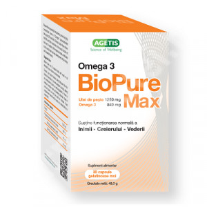 BioPure Max Omega 3 1250mg x 30cps
