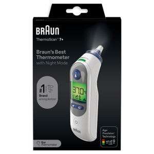 Braun ThermoScan 7+ IRT6525 | Termometru auricular noapte - Img 3
