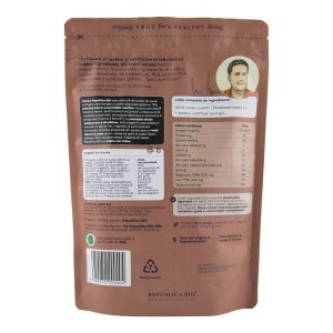 Cacao pulbere ecologica pura, 200g, Republica Bio - Img 2