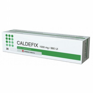 Caldefix 1000mg/ 880 ui, 20 comprimate eff Artmed International
