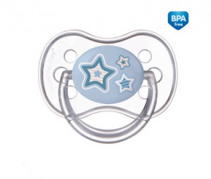 CANPOL Suzeta Ortodontica Silicon 18+L x1buc Baby Blue 22/567