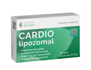 Cardio Lipozomal, 30 capsule, Laboratoarele Remedia
