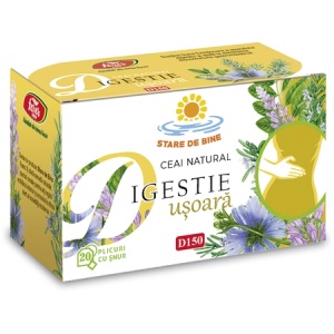 Ceai Digestie Usoara D150, 20 plicuri – Fares - Img 1