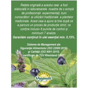 Ceai Enterostop D105, 20 plicuri – Fares - Img 6