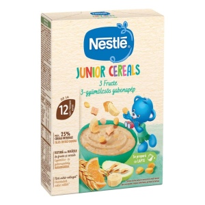 Cereale Nestle Junior 3 Fructe +12 Luni, Fara Zahar, 200g - Img 5