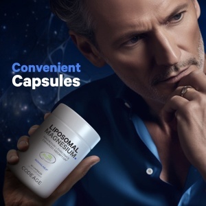 CodeAge Liposomal Magnesium L-Threonate, 90 capsule, Gnc - Img 5