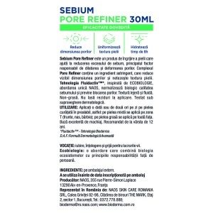 Concentrat pori dilatati Sebium Pore Refiner, 30 ml, Bioderma - Img 6