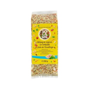 Condiment Belșug de Legume cu Verdeata și sare de Himalaya, 250 g, Solaris