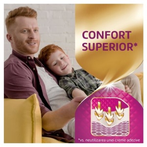 Crema adeziva pentru proteza dentara Corega Max Fixare + Confort, 2 x 40g - Img 5