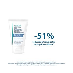 Crema Anti-Perspiranta Hidrosis Control, 50 ml – Ducray - Img 3