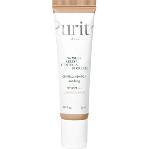 Crema BB multifunctionala cu SPF 30 PA+++ Nuanta 23 Natural Beige Wonder Releaf Centella, 30 ml, Purito - Img 1