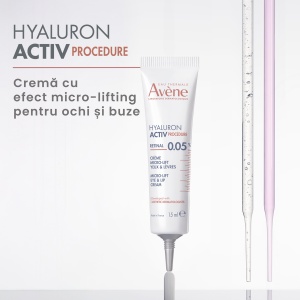 Cremă de Ochi cu 0,05% Retinal Hyaluron Activ Procedure, 15 ml, Avene - Img 2