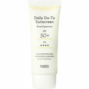 Crema pentru protectie solara Daily Go To SPF 50, 60 ml, Purito