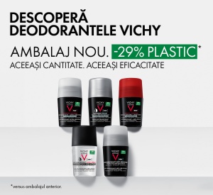 Deodorant roll-on antiperspirant pentru barbati Homme Control Extrem 72H, 50 ml, Vichy - Img 10