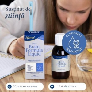Efalex Brain Formula cu DHA, 150 ml, Efamol - Img 2