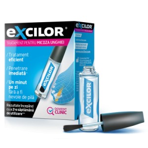Excilor solutie tratament pentru micoza unghiei, 3,3 ml, Excilor - Img 2