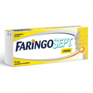 Faringosept Lamaie, 10 mg, 10 comprimate de supt, Terapia - Img 1