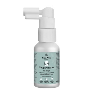Faunus Respiratorus Gât Liniștit, spray de gât pentru adulți cu propolis și miere, 30 ml