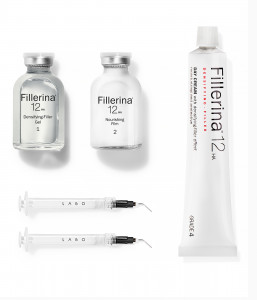 FILLERINA Pachet 12HA Densifying Filler 30 ml, GRAD 4+Crema de zi 50ml - Img 2