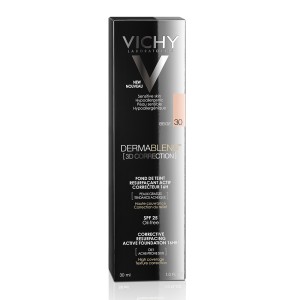 Fond de ten corector imperfectiuni Dermablend 3D, nuanta 30, 30 ml, Vichy - Img 3