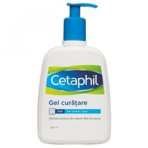 Gel de curățare pentru ten normal-gras Cetaphil, 236 ml - Img 2