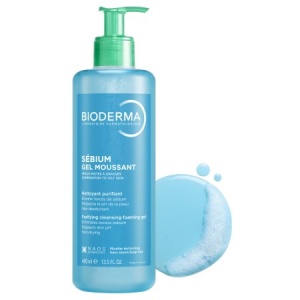 Gel spumant purifiant Sebium, 400 ml, Bioderma - Img 2