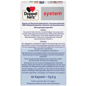 Glucozamina 1000 + Curcuma, 60 comprimate, Doppelherz - Img 2