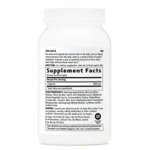 GNC L-Arginina 1000 mg – 90 Tablete - Img 2